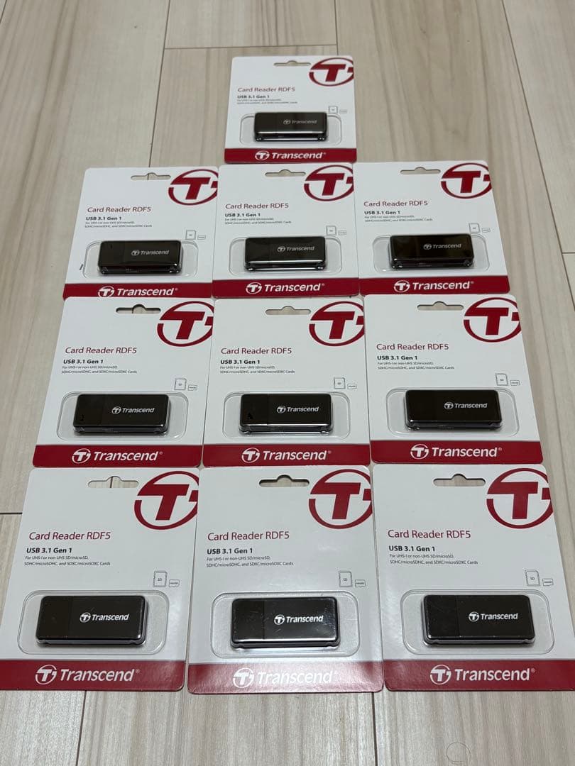 トランセンド Transcend カードリーダー TS-RDF5K 10個セット