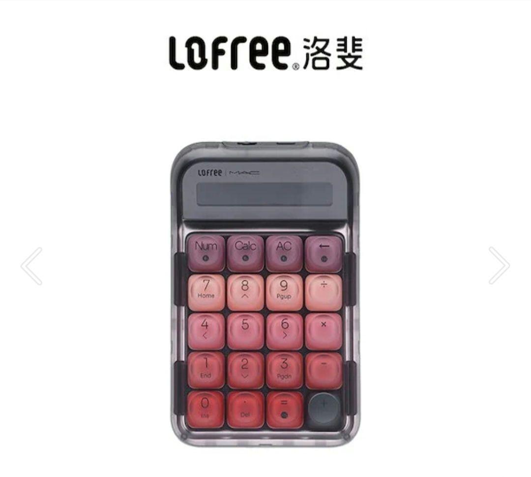 Lofree リップスティック ブラック ワイヤレス電卓