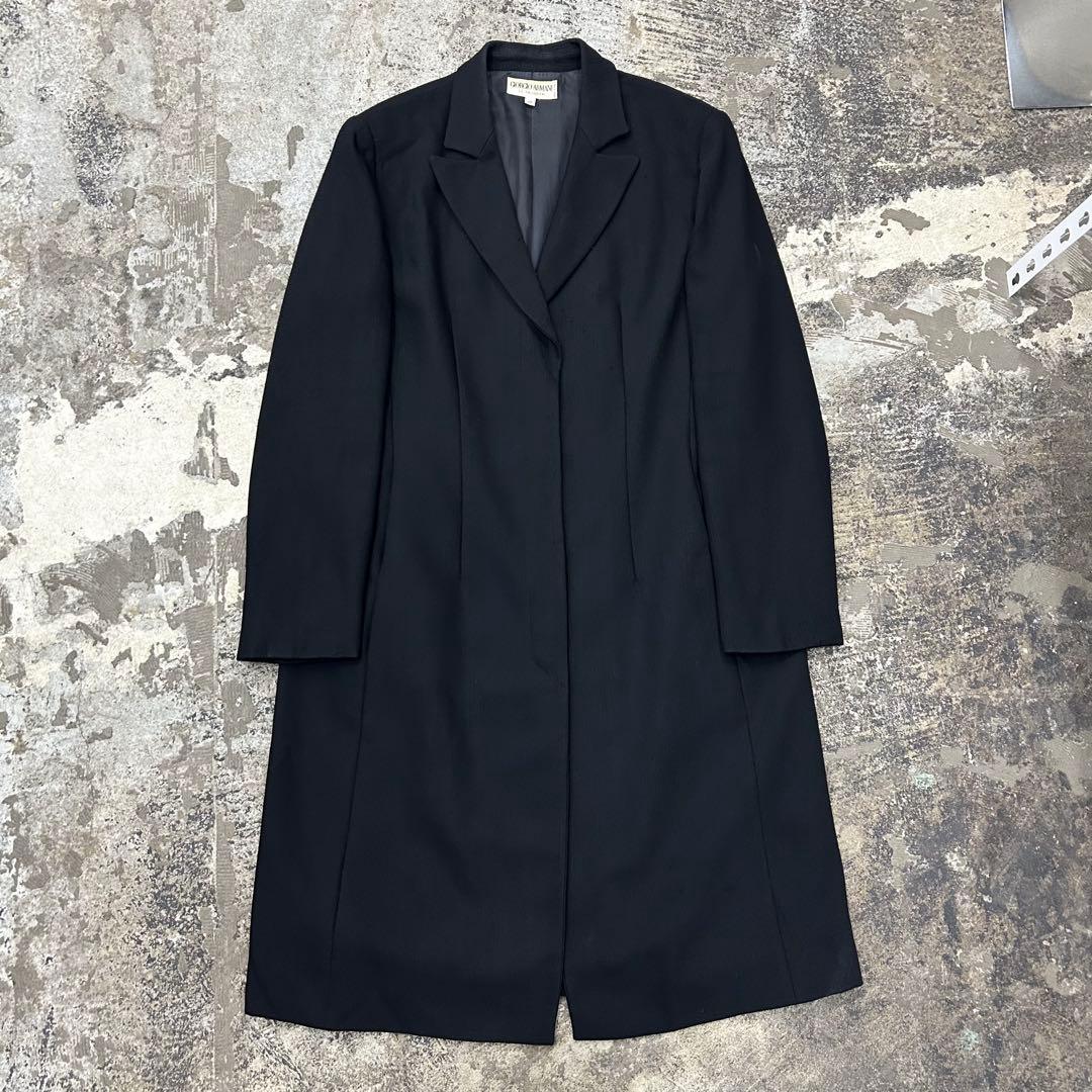 90s Giorgio Armani 比翼チェスターコート