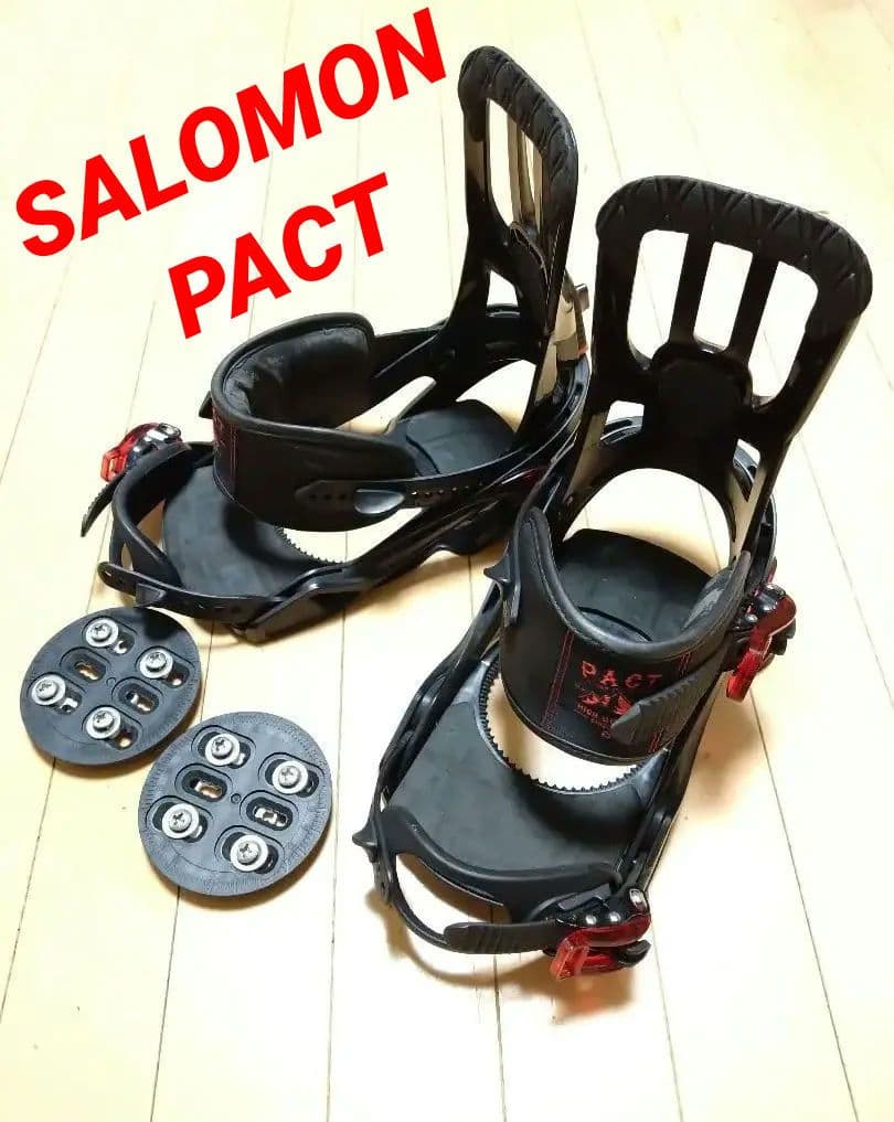 SALOMON PACT バインディング Sサイズ ディスク&ビス付 サロモン