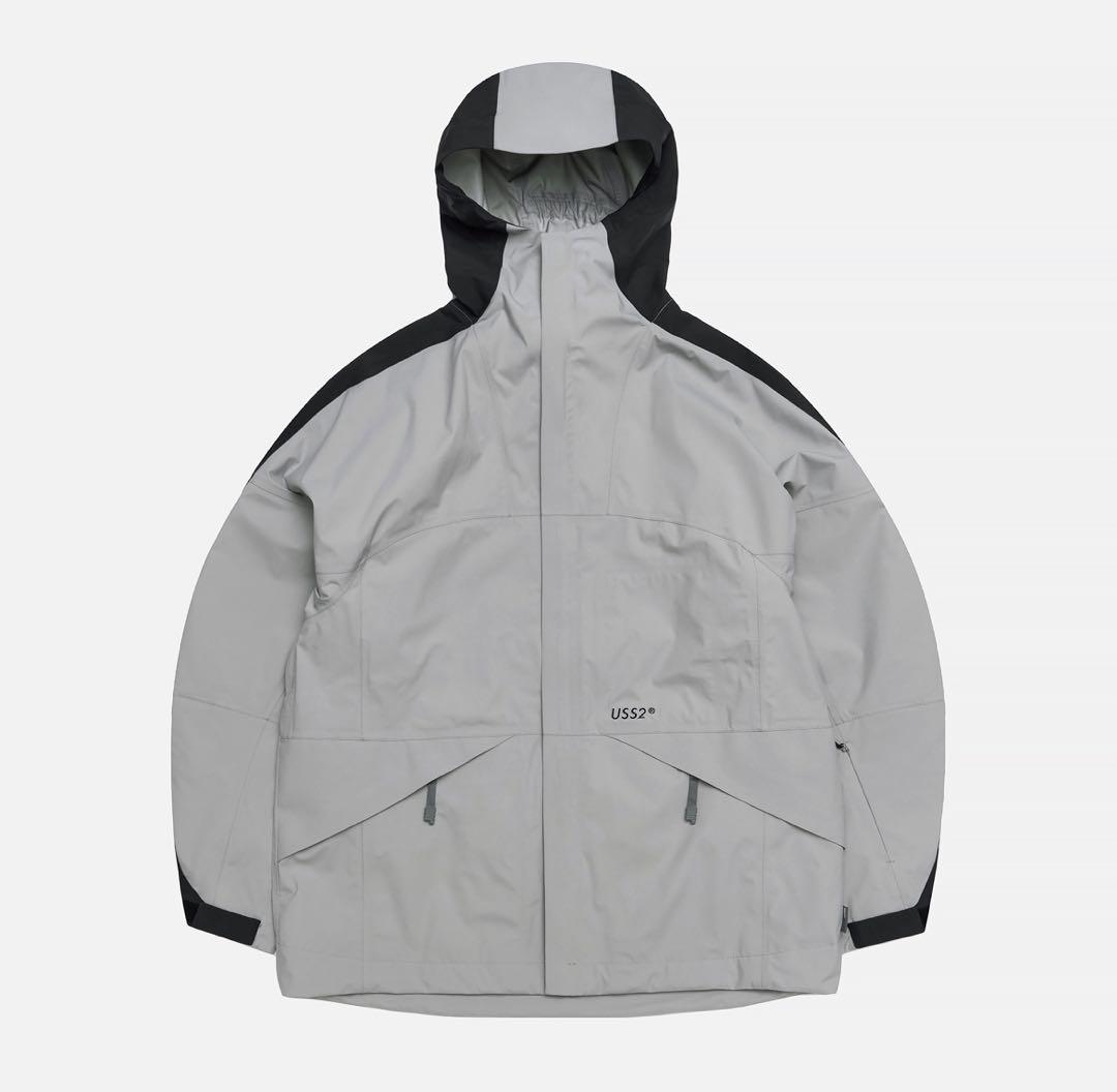 USS2 3レイヤー グレー Lサイズ 韓国 スノボ ウェア