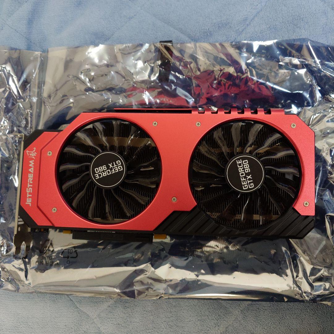 GeForce GTX 980 グラフィックボード 赤