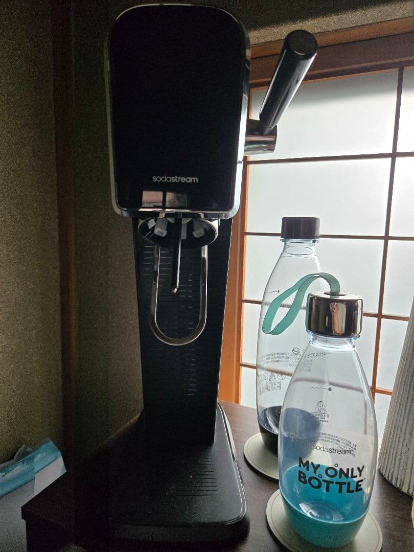 sodastream ART ブラック 炭酸水メーカー