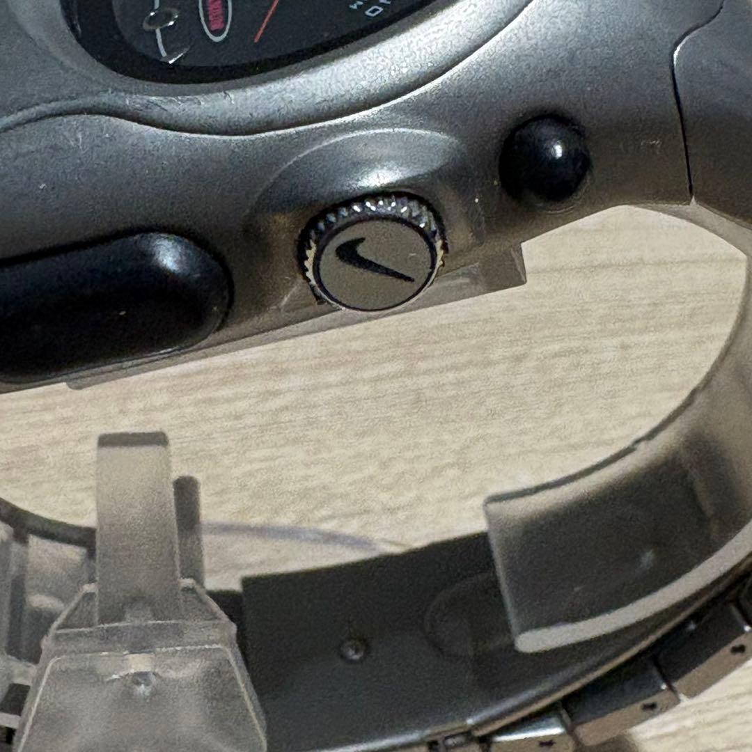 【SALE】NIKE gsx titanium 時計 00s y2k 動作品