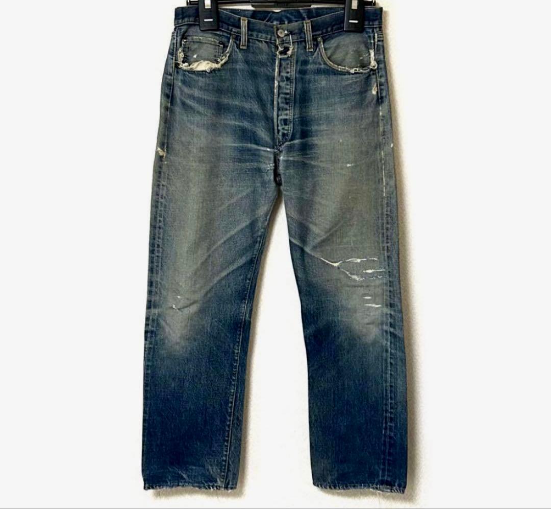 【超美色　W35】70s リーバイス501 66前期/検ビッグE 501 X X