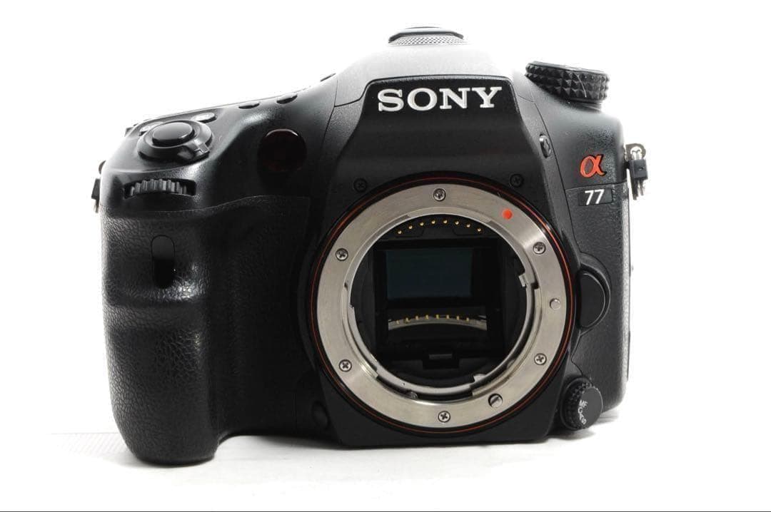 【最大2700円OFF】SONY α77✨一眼レフカメラ✨スマホ転送✨中級機