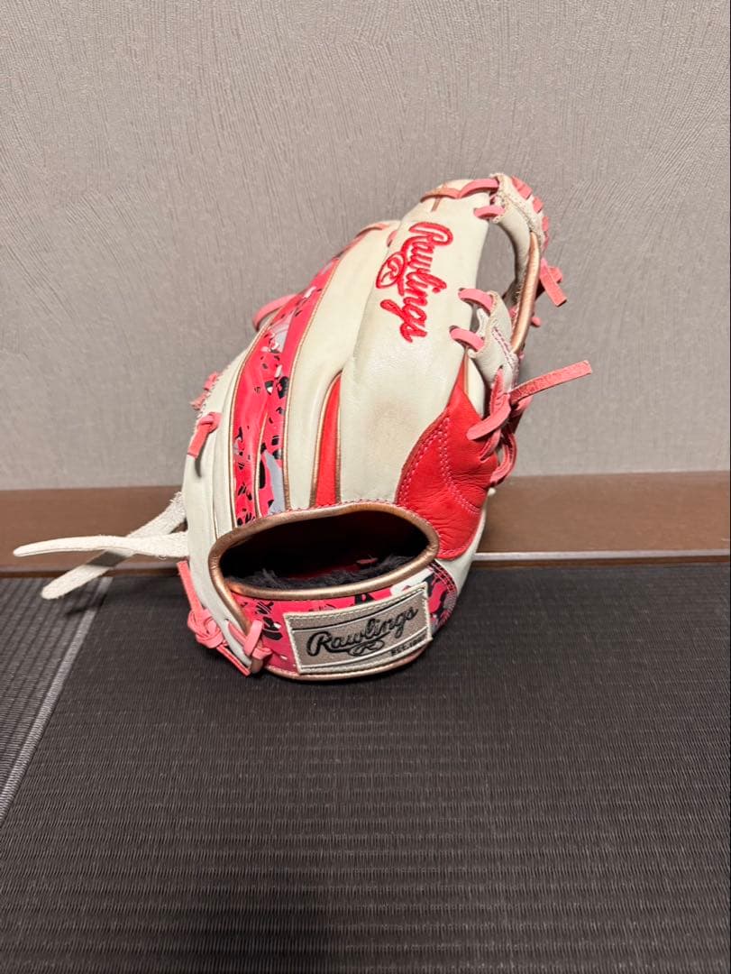 【最終値下げ！】Rawlings 軟式グローブ 赤/白