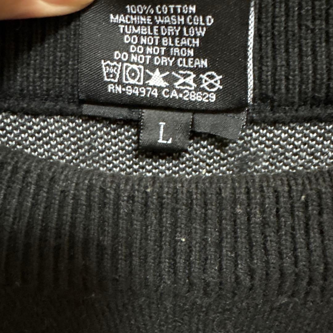 stussy stock sweater black セーター