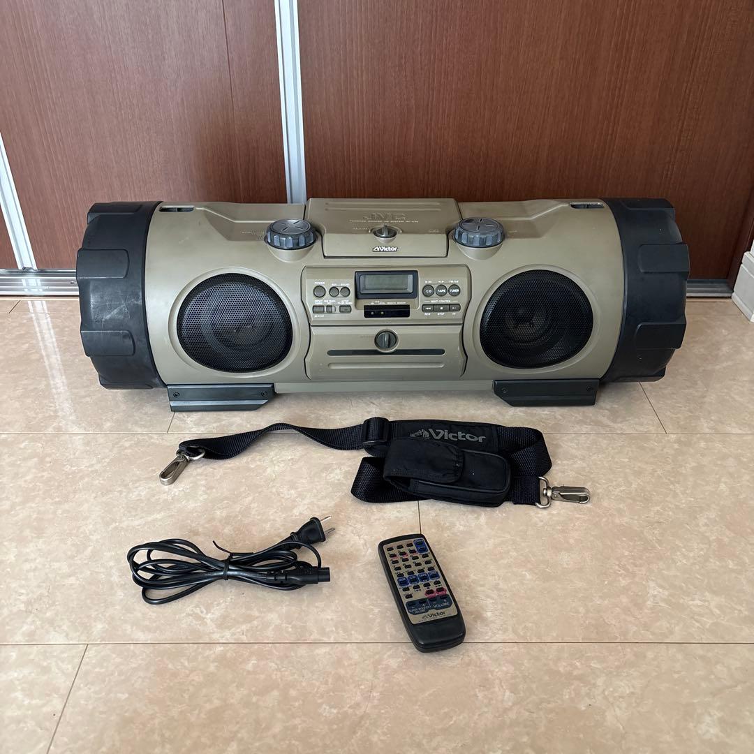 ★動作未確認★ バブルラジカセ　Victor RV-X70