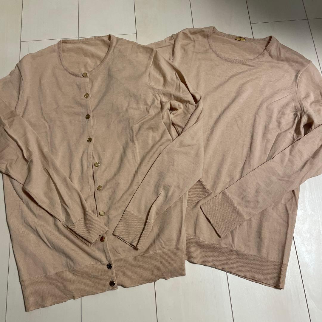 カーディガン セーター セット