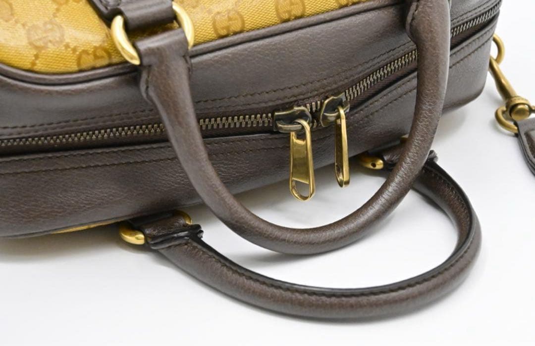 グッチ×アディダス　コラボ　ボストンバッグ　ＧＧクリスタル