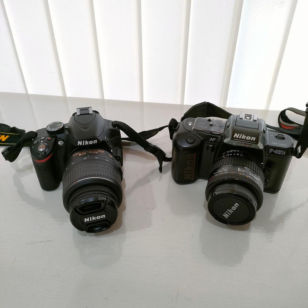【送料無料・ジャンク】Nikon D3200Nikon F401s　2台セット
