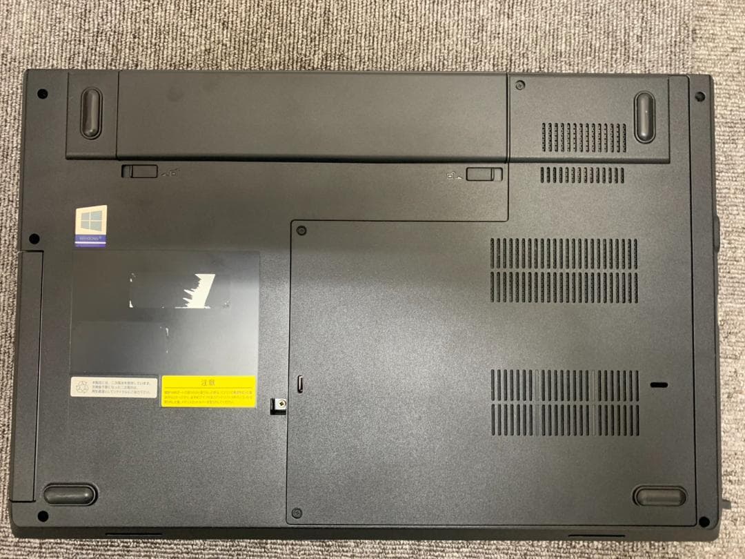 NECジャンクノートPC　SSD500GB　01　Core i5