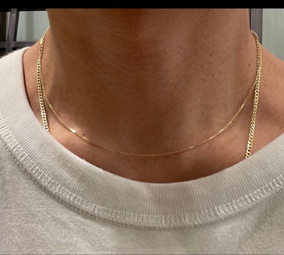 ゴールドチェーンネックレス