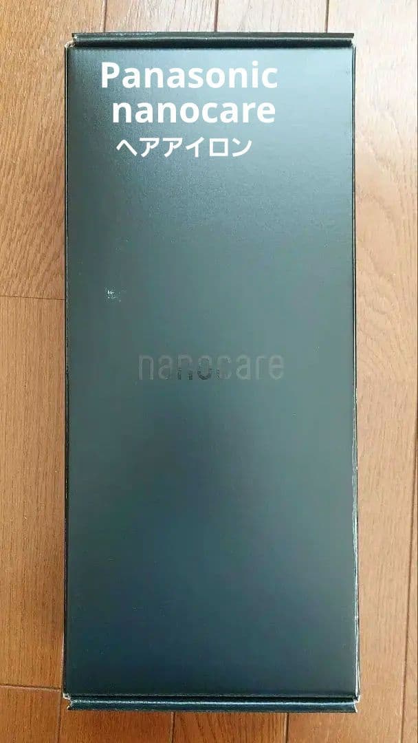 【美品】Panasonicナノケア ストレートヘアアイロン EH-HN50-A