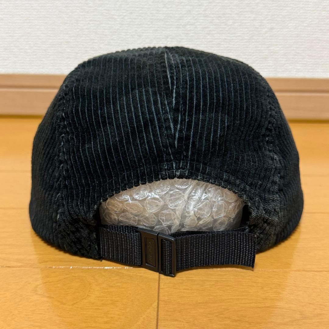 Supreme Camo Corduroy Camp Cap ブラック 19aw