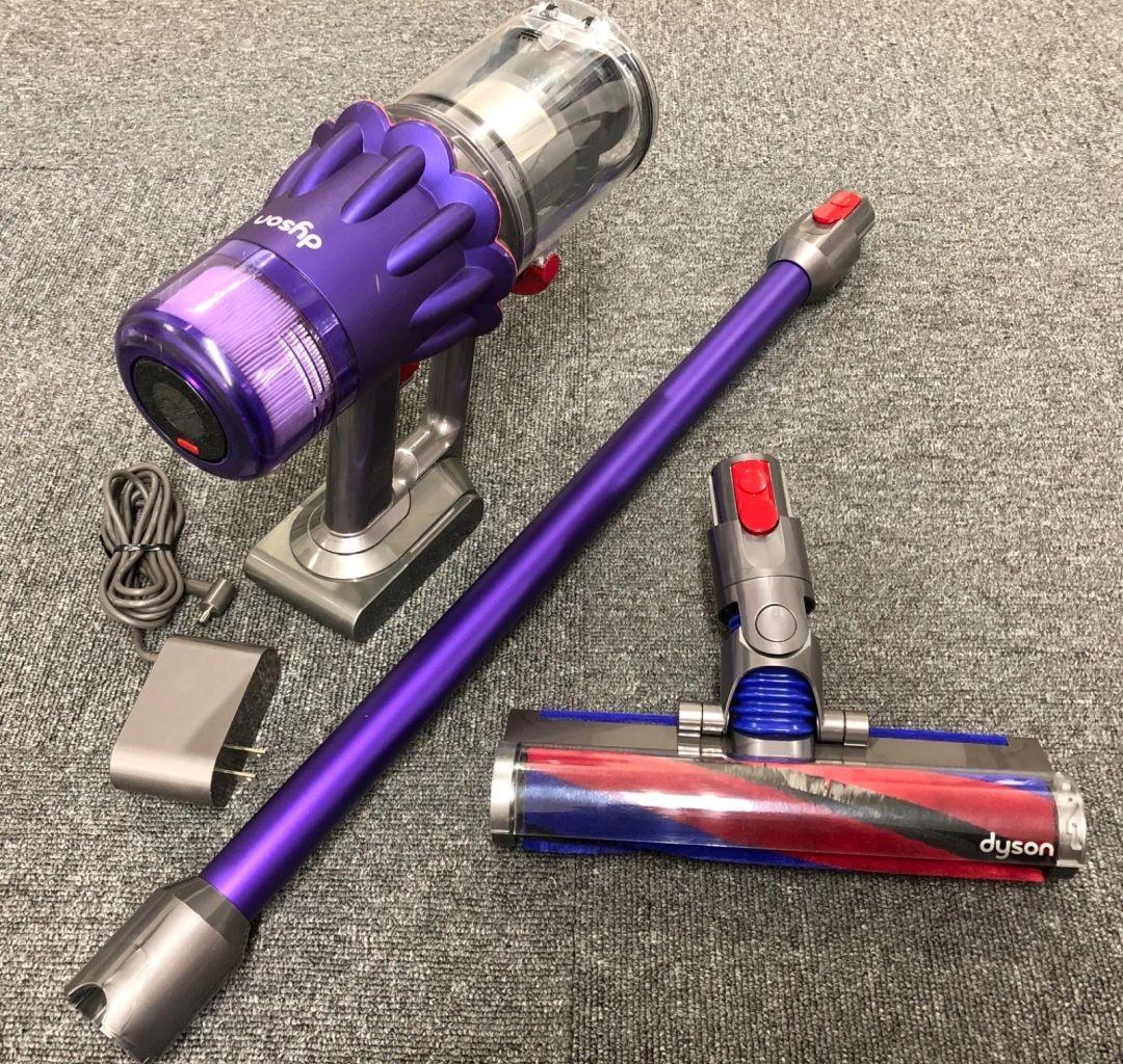 値下げ動作確認済Dyson Slim SV18 ダイソン 本体 純正スタンド付き
