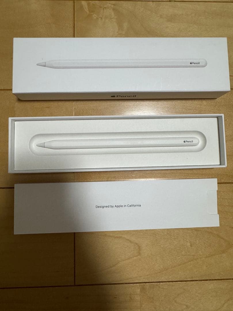 【極美品】Apple Pencil 第2世代 ホワイト 箱付き