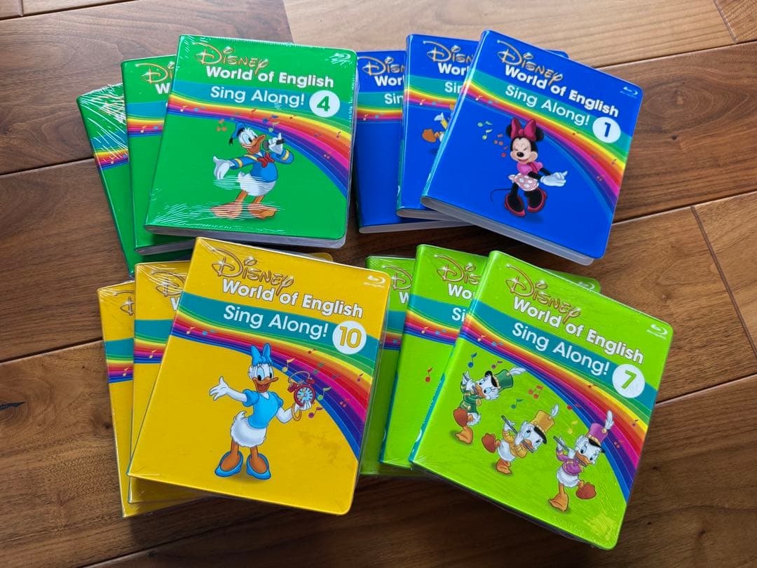 【未開封多数】DWE Sing Along! blu-ray 全12枚セット