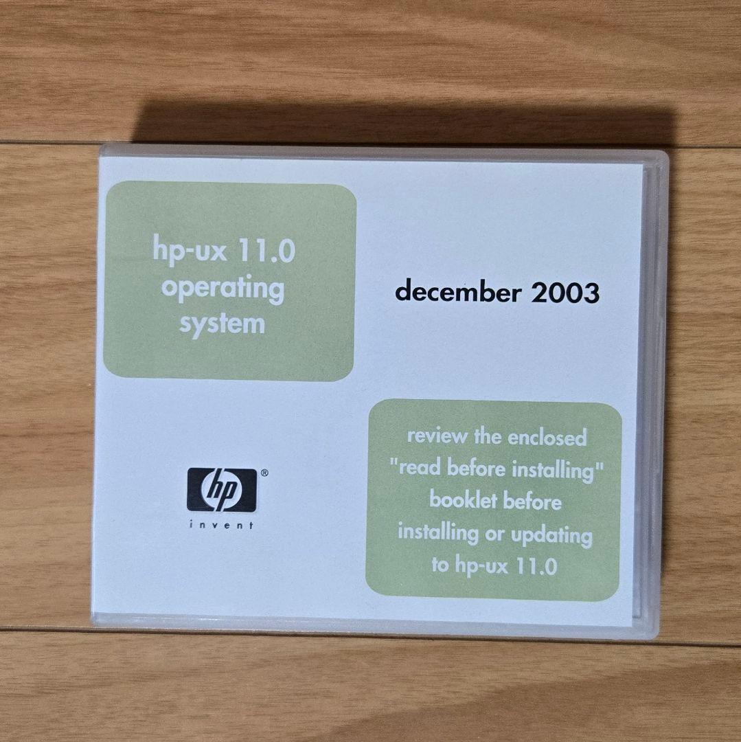 hp-ux 11.0 operating system　メディア9枚