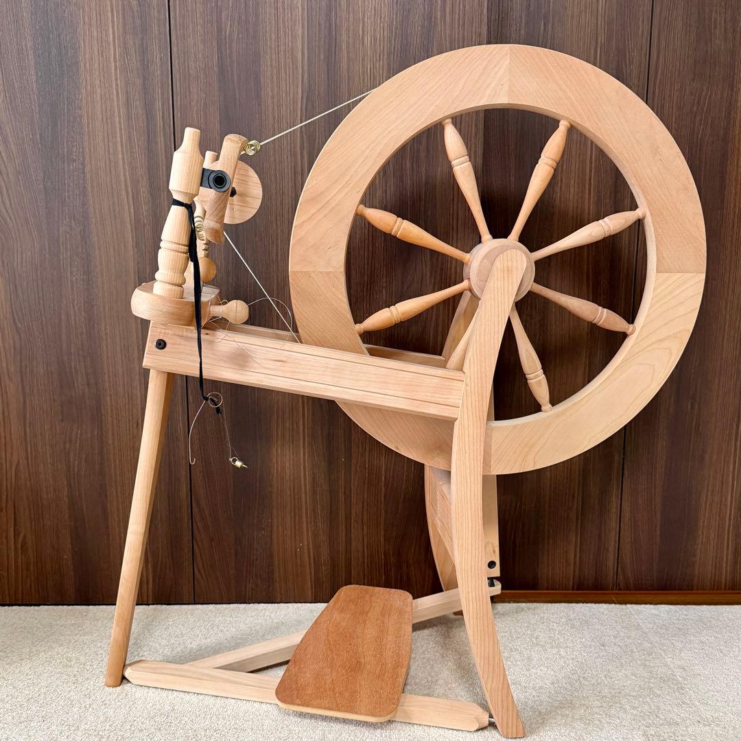 Ashford アシュフォード/トラディショナル/ダブルドライブ/手紡ぎ車/白木