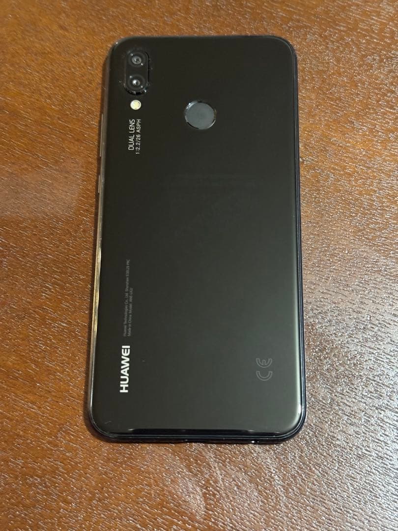 HUAWEI P20Lite スマートフォン本体 ブラック