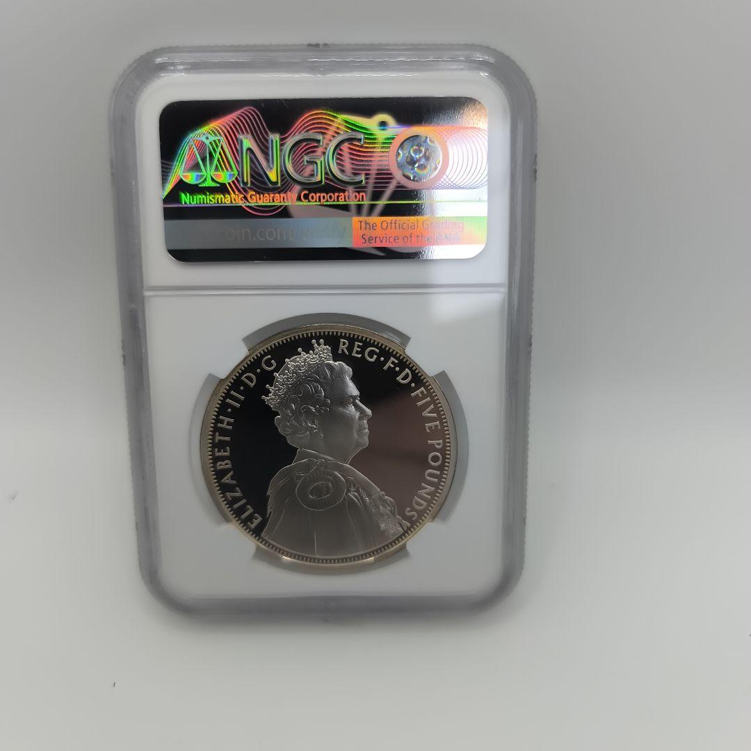 F*i様 2012 エリザベス女王 ダイヤモンドジュビリー 5ポンド銀貨