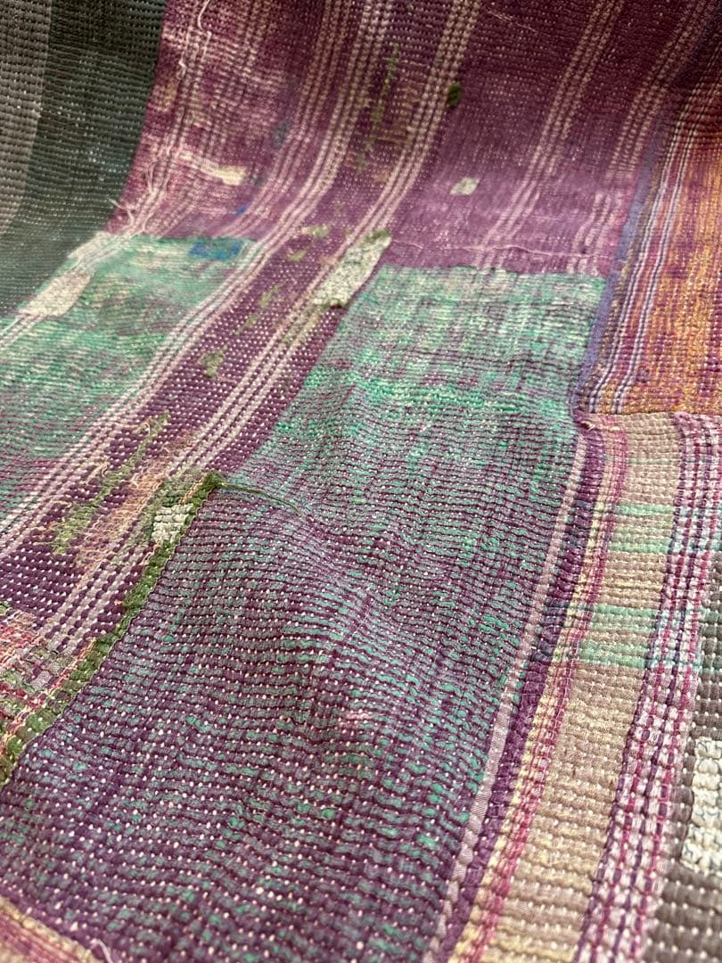 PUR ビンテージ カンタ キルト 大きめ