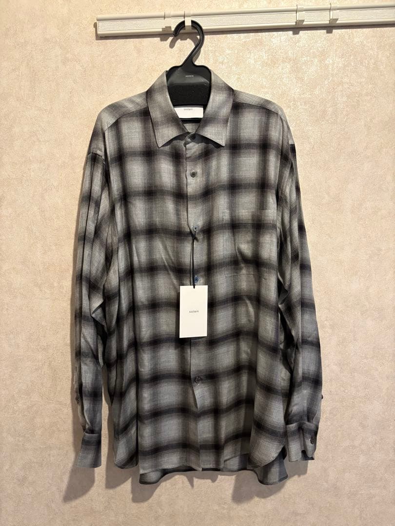新品未使用 Sサイズ ssstein 25aw 長袖シャツ