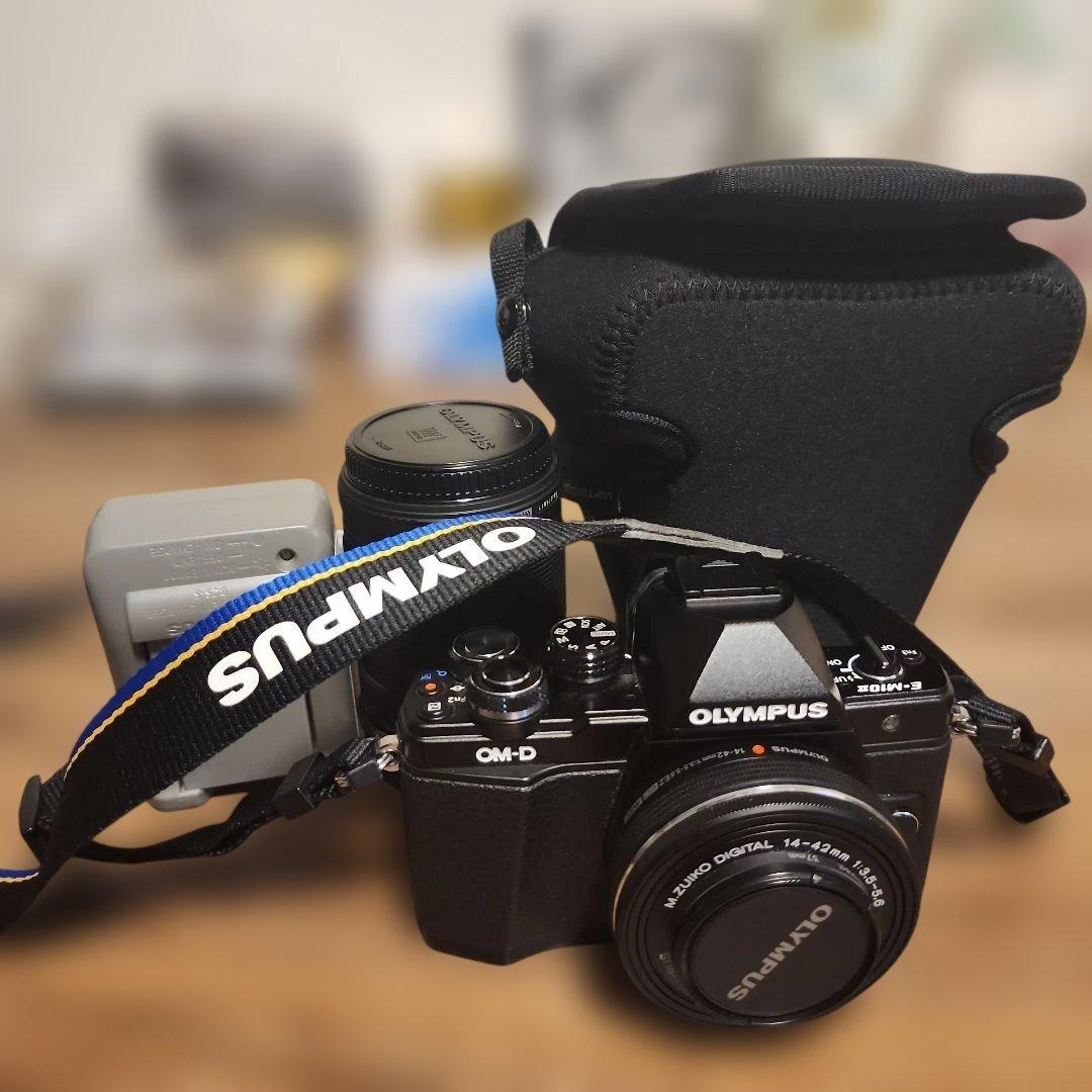 OLYMPUSOM- MARK II 14-42mm&40-150mm レンズ