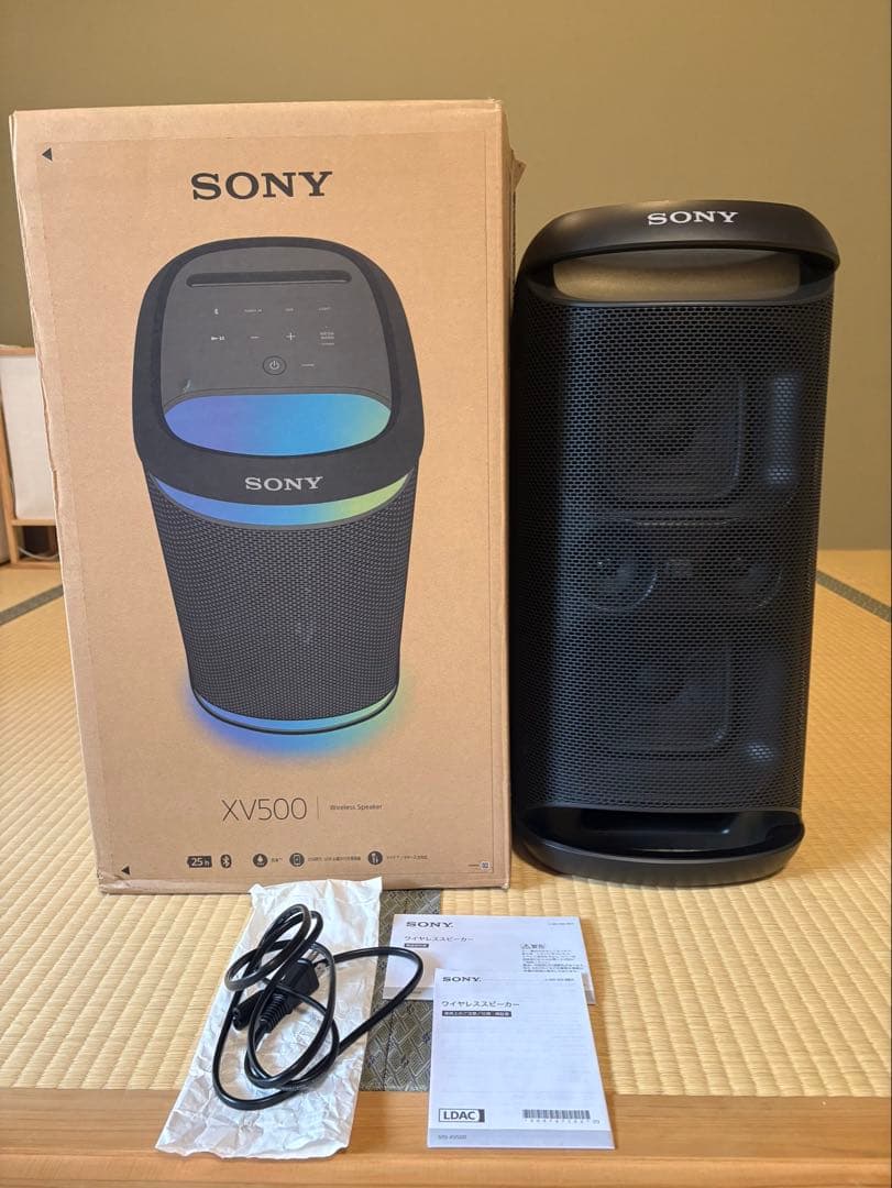 SONY SRSXV500 ワイヤレススピーカー