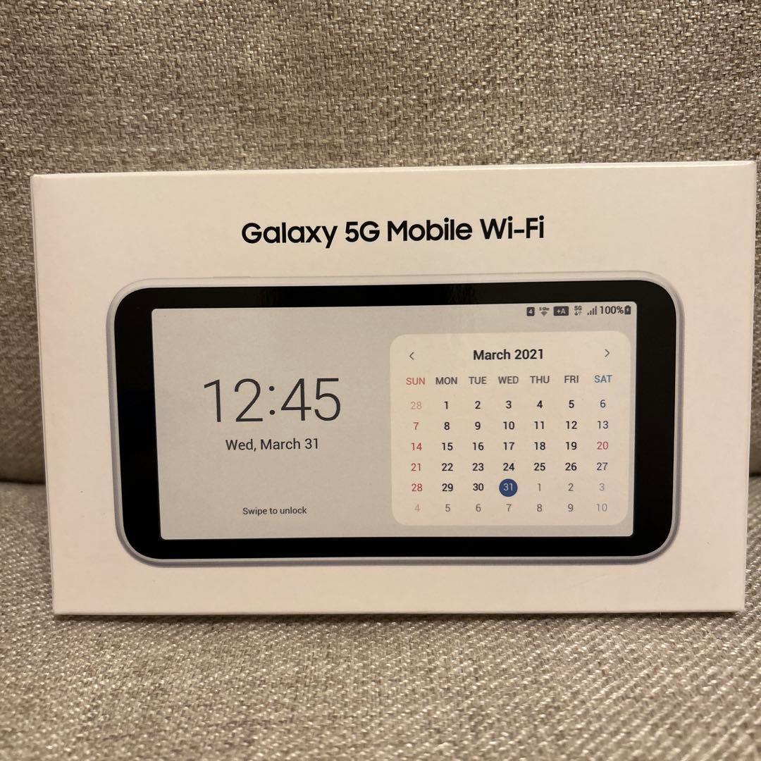 Galaxy 5G Mobile Wi-Fi SCR01 【中古美品通電確認済】