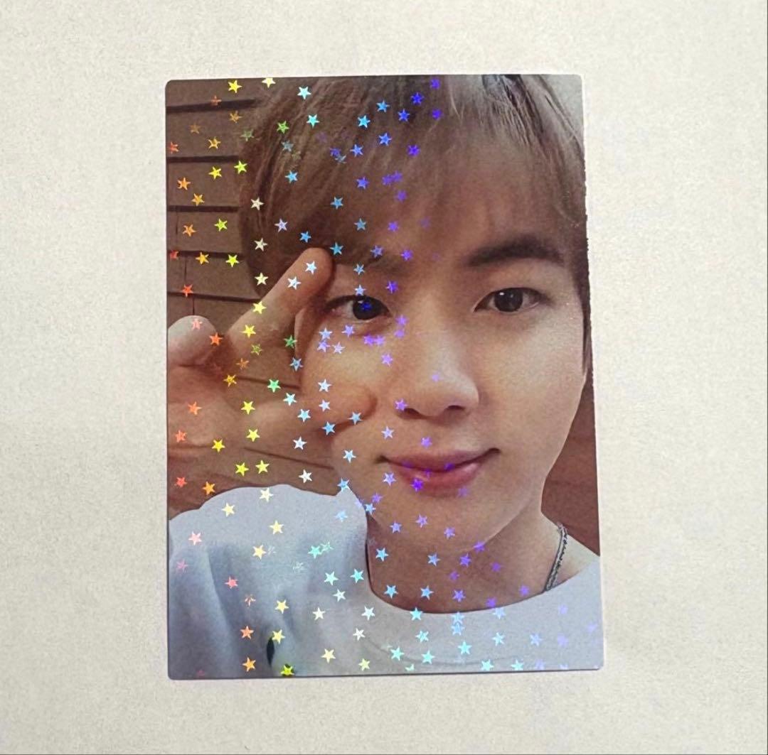 BTS ジン Jin fc更新 限定 ホログラム トレカ