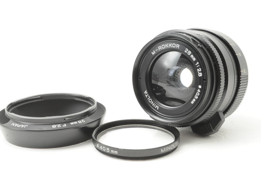 MINOLTA ミノルタ M-ROKKOR 28mm F2.8 ライカMマウント