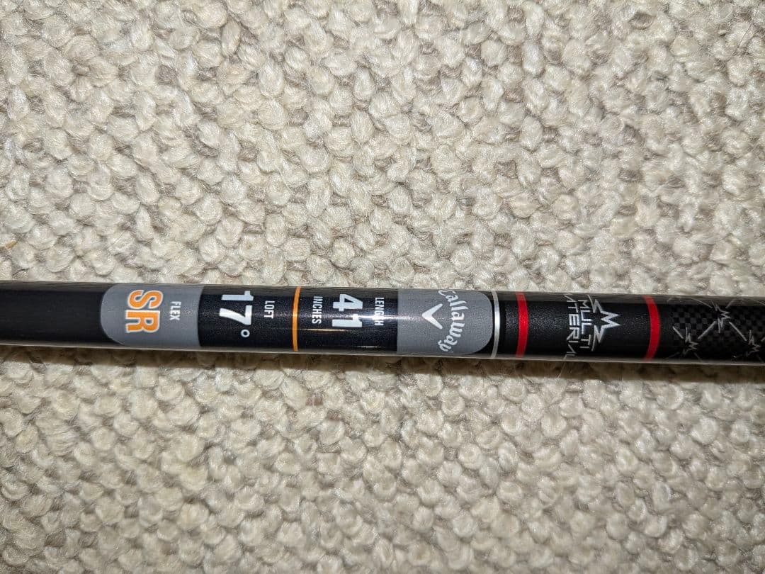 キャロウェイAPEX　UW　17度 テンセイシャフトSR