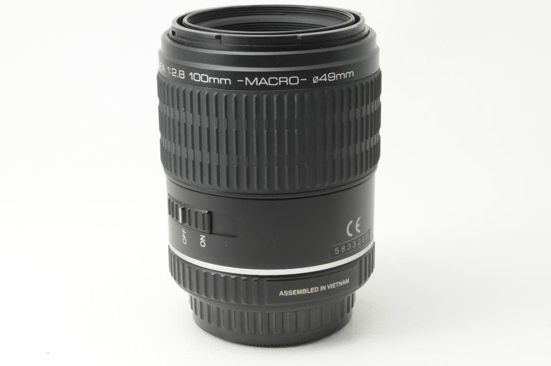 ペンタックス smc PENTAX-D FA 100mm F2.8 MACRO