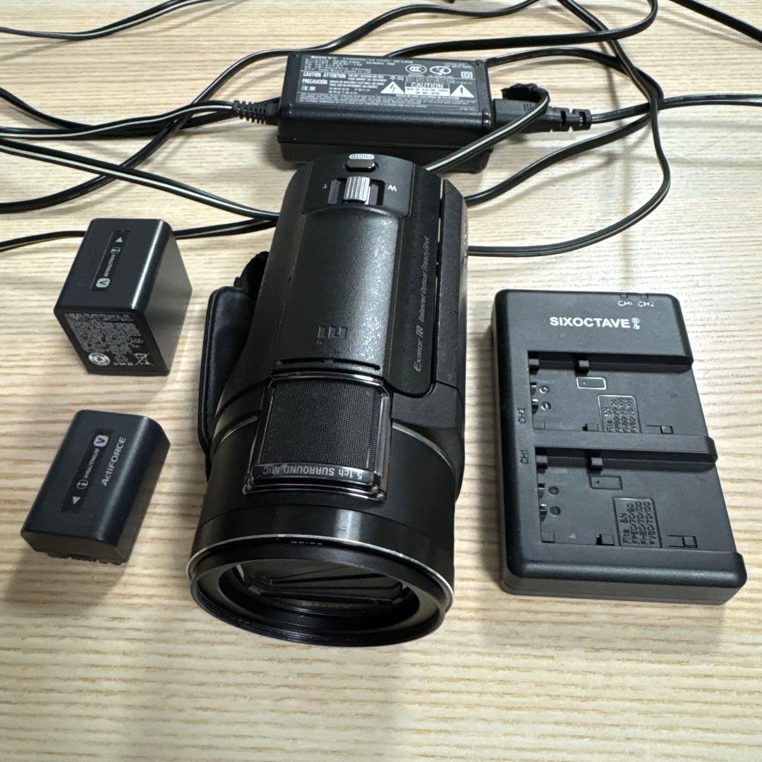 SONY 4K ビデオカメラ FDR-AX45