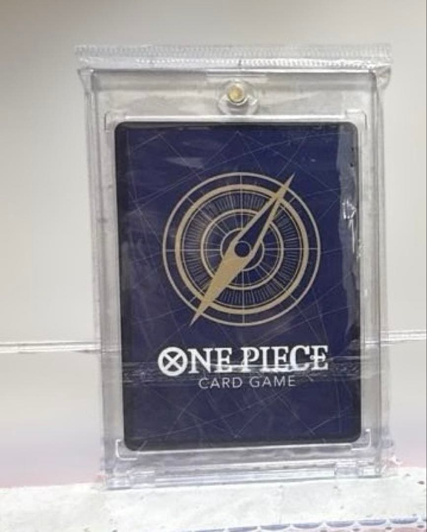 ワンピースカード　モンキー・D・ルフィ　尾田栄一郎サイン　ST01-012