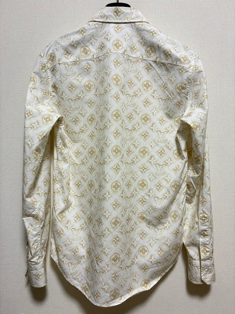 激レアLOUISVUITTON Monogram Sand L/S Shirt