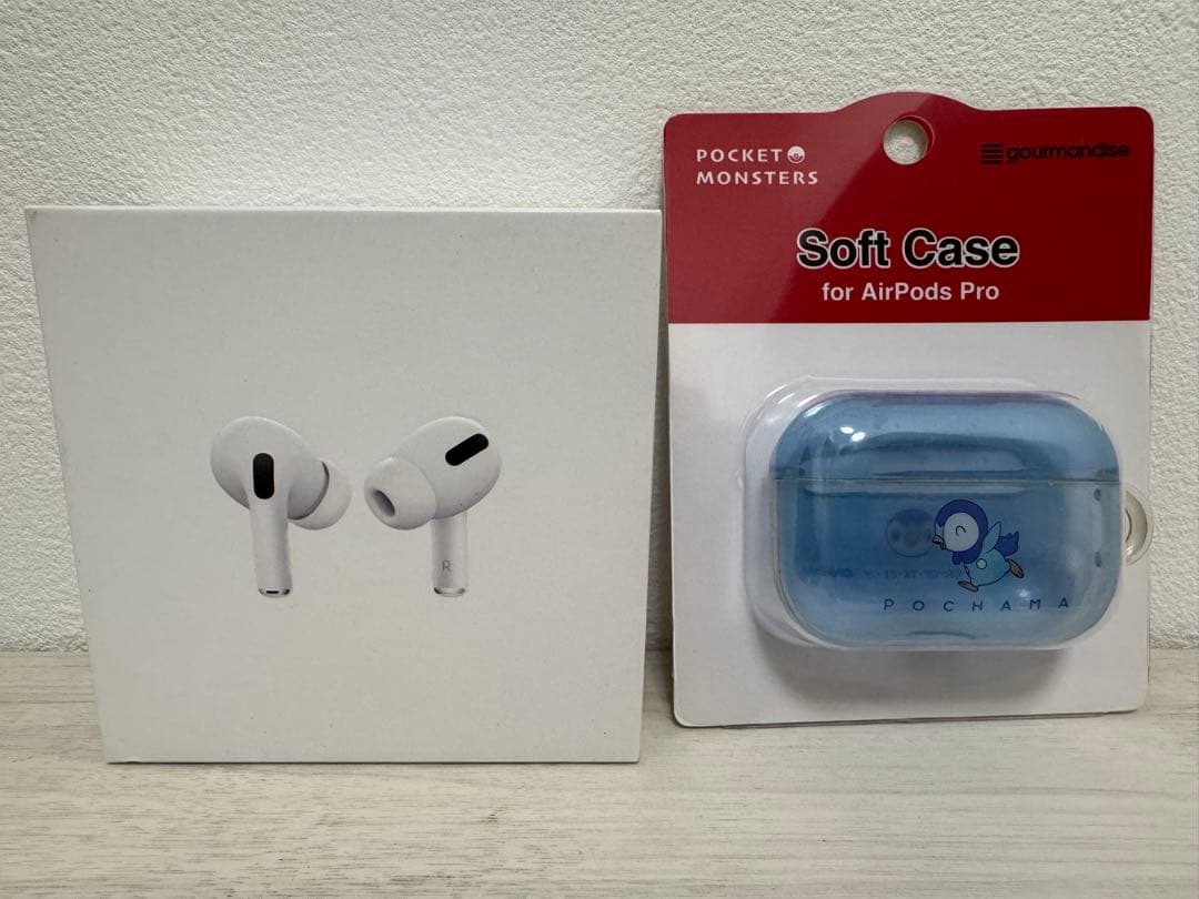AirPods Pro(第1世代) 本体+ポケモンケース付き