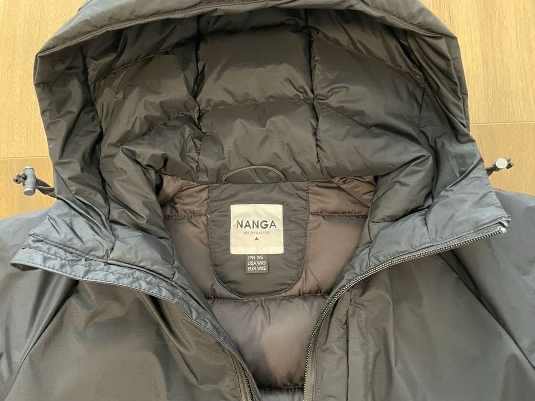 NANGA ダウンジャケット ウィメンズ黒