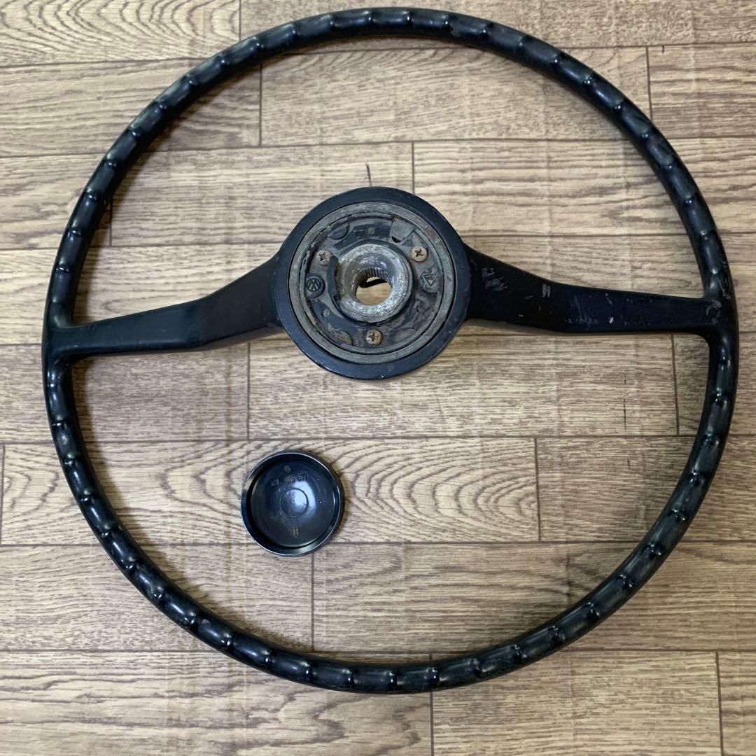 フォルクスワーゲンタイプⅡ VW用　STEERING ステアリング　直径40cm