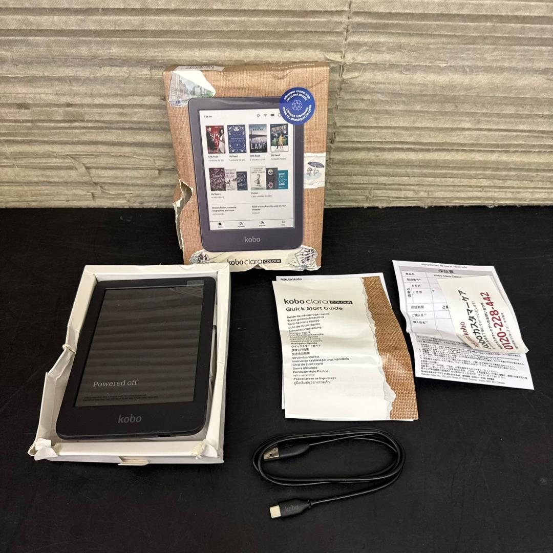 ☆☆未使用に近い　電子書籍リーダー　kobo clara colour　16GB