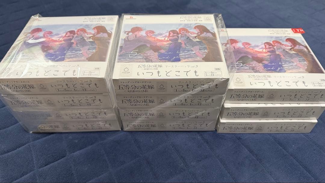 五等分の花嫁 カードゲーム いつもどこでも 11BOX 初版 シュリンク付き