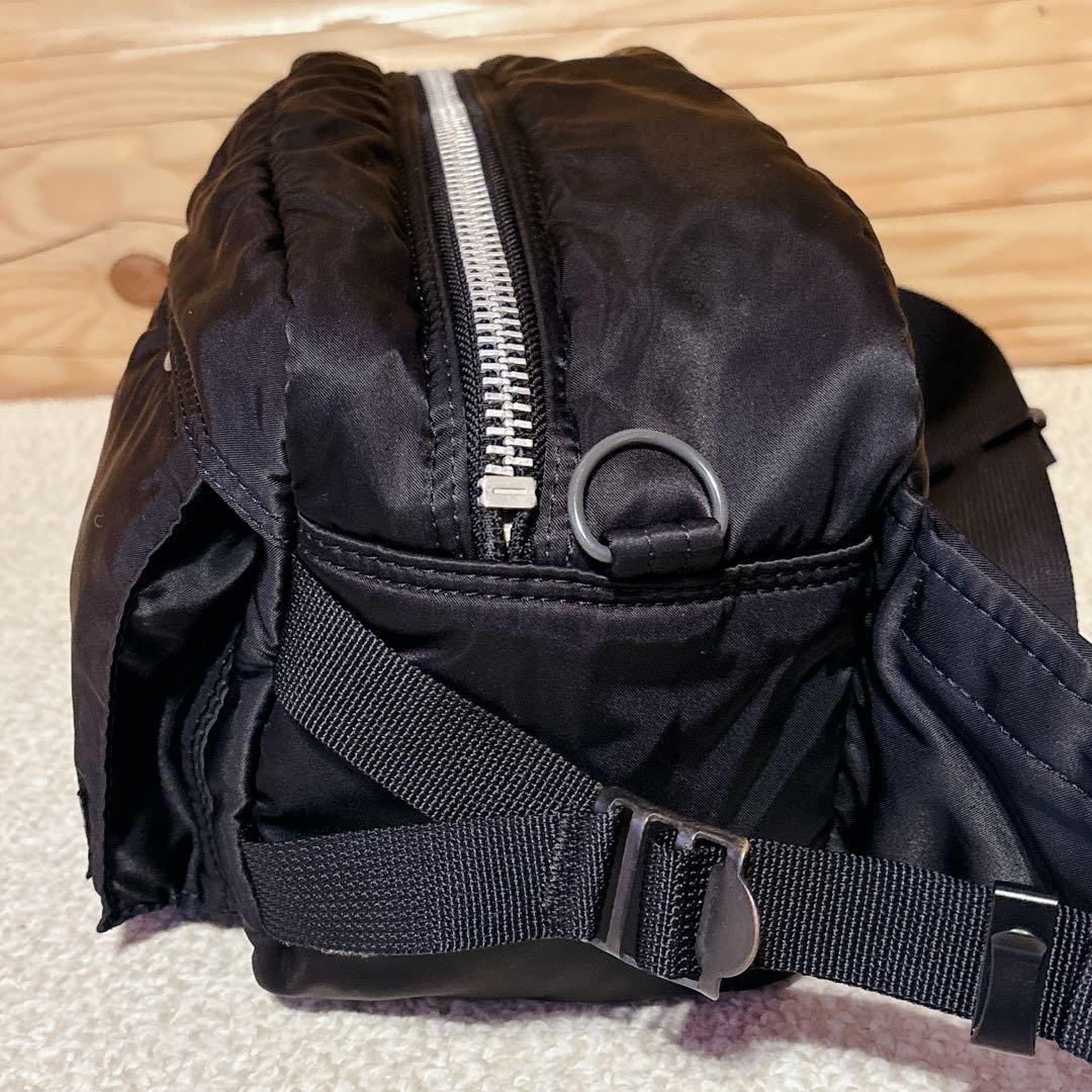美品 PORTER ポーター タンカー ショルダー ボディバッグ 黒