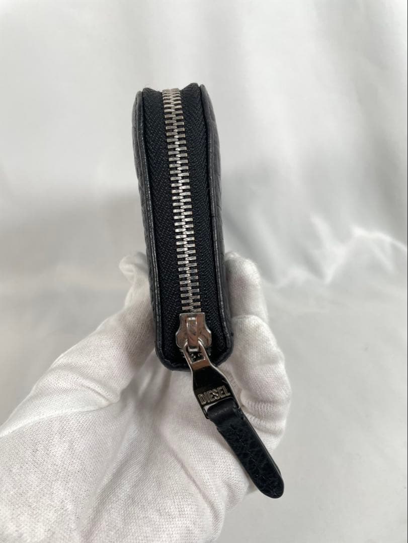 人気 DIESEL ディーゼル 長財布 ラウンドファスナー ロングウォレット