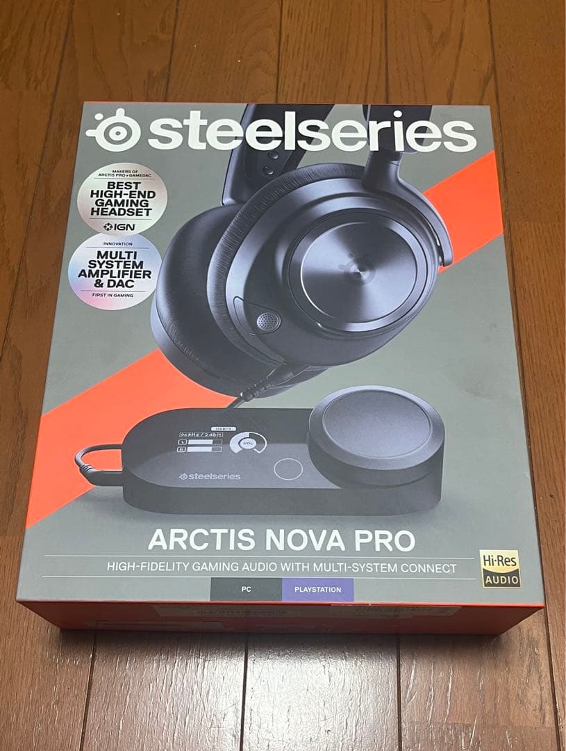 ヘッドホン steelseries ARCTIS NOVA PRO+ game dac