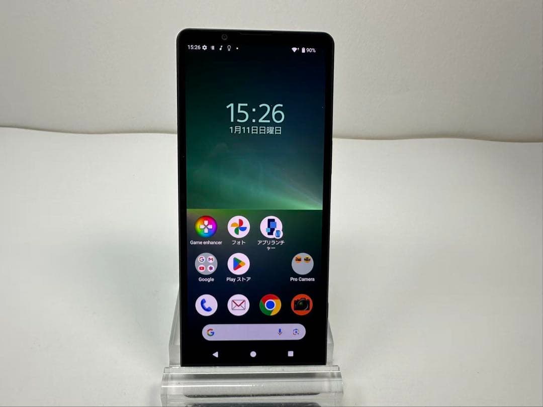 美品 SONY Xperia 5 V docomo ブラック 画面不良なし