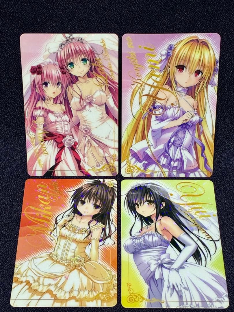 Toloveる ナツコミ 特典カード ヤミ ララ ナナ 結城美柑 小手川唯