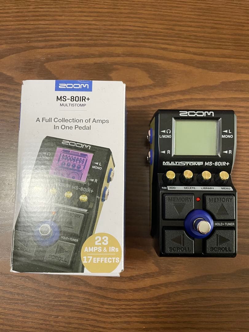 ギター ZOOM MULTISTOMP MS-80IR+